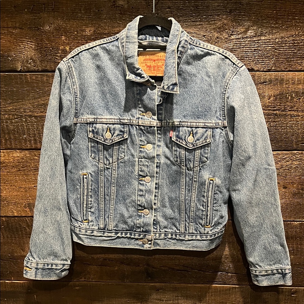 Levi's Light Wash Blue Denim Jacket